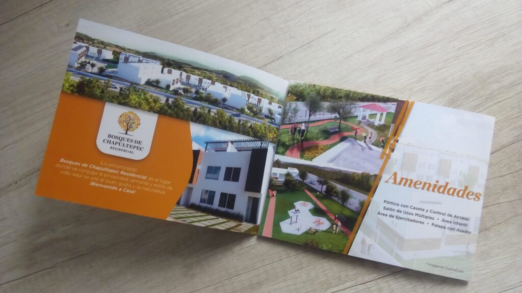 Render en publicidad impresa