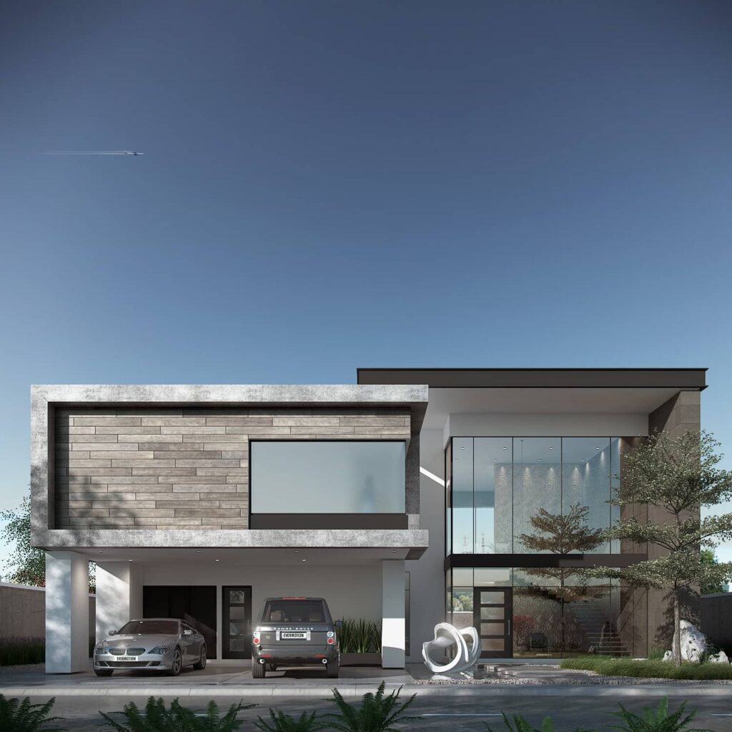 Las casas distribuidas en dos pisos son muy atractivas y funcionales, Diseño de casa moderna, servicio de arquitectos, arquitectos profesionales, planos de casas, diseño de casas