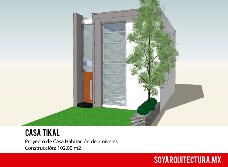 planos de casa moderna de dos pisos