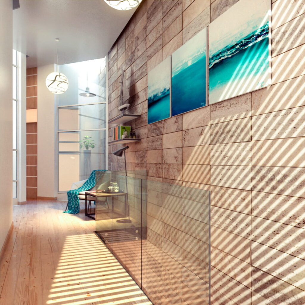 Interior de casa pequeña, renders, servicios de arquitectos, proyecto arquitectónico de casa, planos de casas, diseño de casas