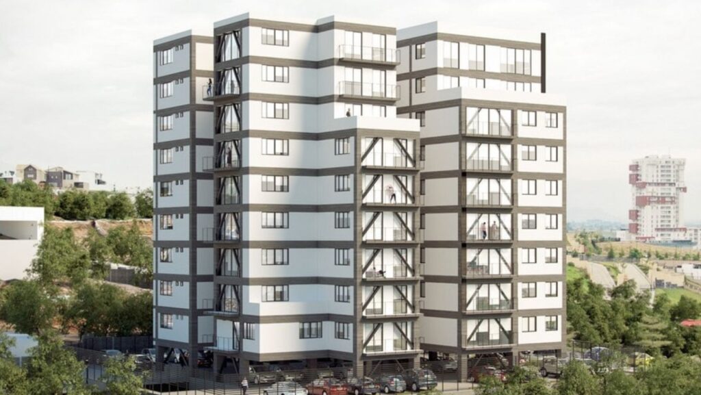 Recorrido virtual de edificio de departamentos